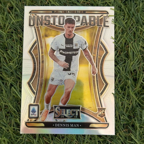 Panini Select Serie A 24/25 Dennis Man (Parma) new Unstoppable Rookie Card