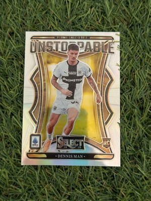 Panini Select Serie A 24/25 Dennis Man (Parma) new Unstoppable Rookie Card