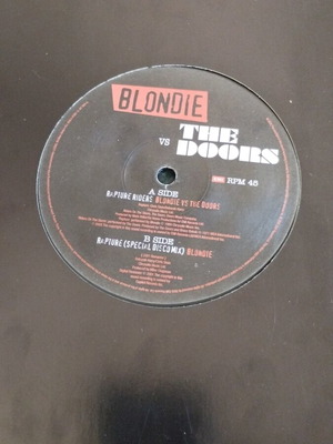 Blondie Vs The Doors Rapture Riders 12" single μεταχειρισμένο, rock