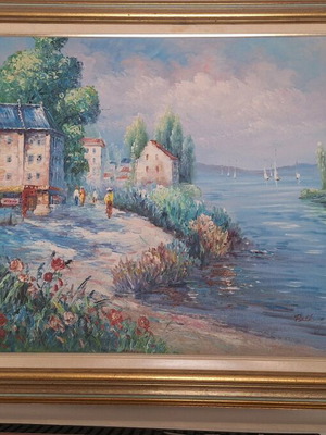 Painting 60 x 70 cm like new