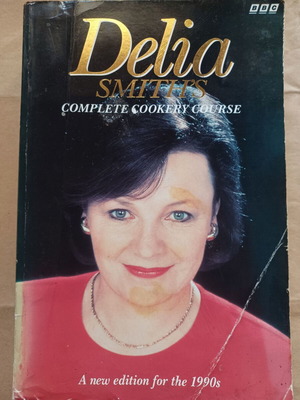 Delia Smith Complete Cookery Course book used, English