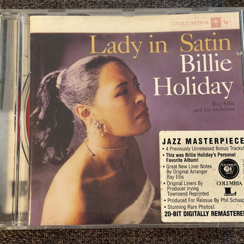 Lady in Satin CD near mint jazz masterpiece by Billie Holiday