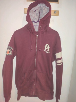 X DYE men's jacket used, Burgundy, size L