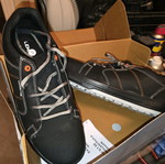 No3 Work Shoes New With Safety Toe Black Size 43