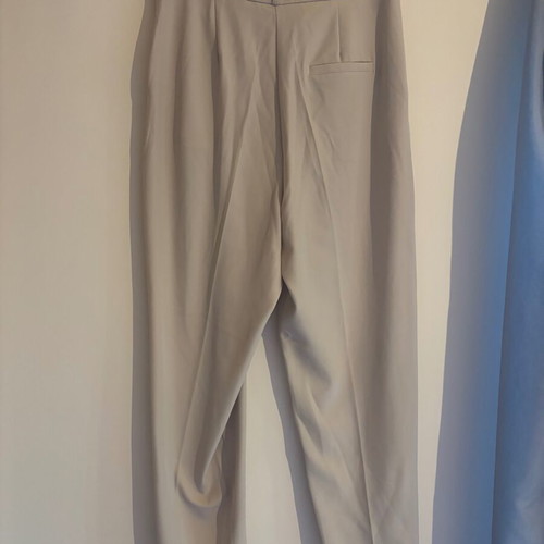 Desiree high-waisted pants new, beige, size M