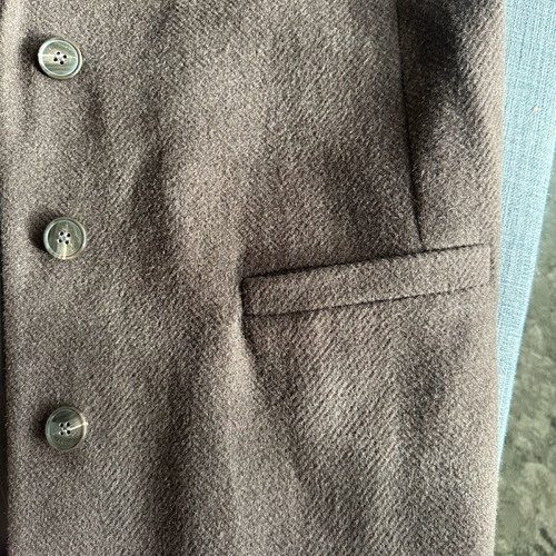 Autograph long coat brown new, size UK 14