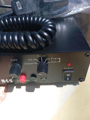 Microphone amplifier for walkie-talkies 12/24 volt new