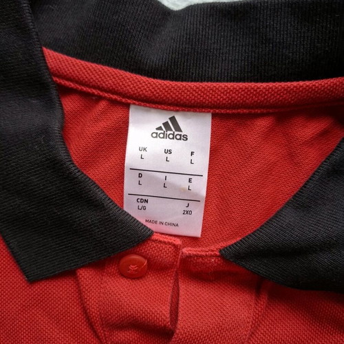 Adidas Manchester United κόκκινη φανέλα ποδοσφαίρου L σαν καινούργια