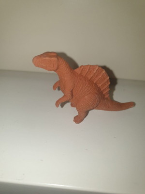 Dinosaur eraser new, about 4 centimeters