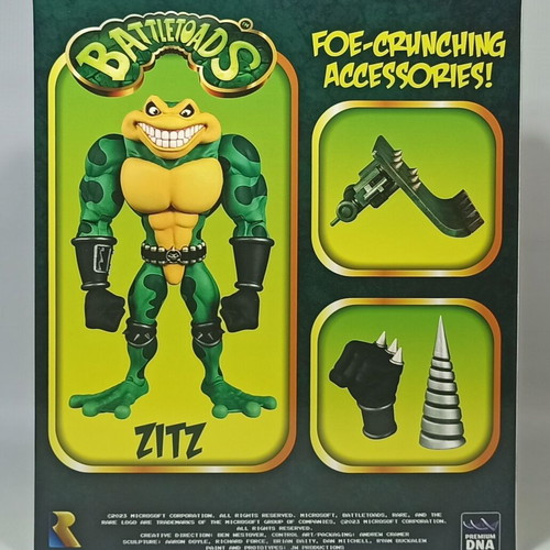 Zitz Battletoads 6" Action Figure new