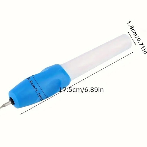 Engraving pen tool new battery-powered for glass, stone, wood
