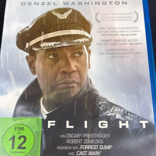 Flight Blu-ray like new, action adventure drama