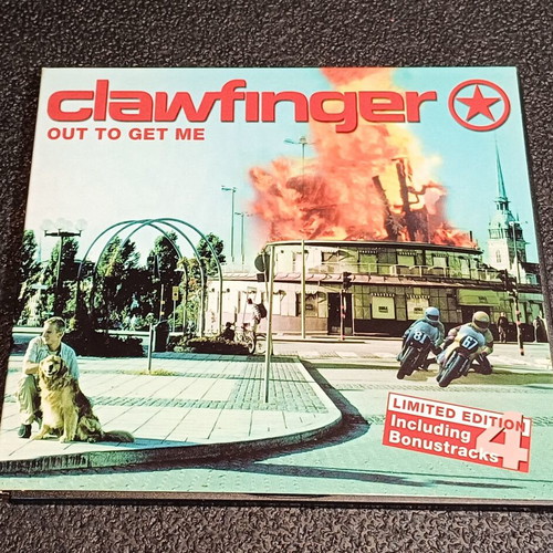 Clawfinger Out To Get Me CD Maxi-Single Limited Edition Digipak 2001 used, metal