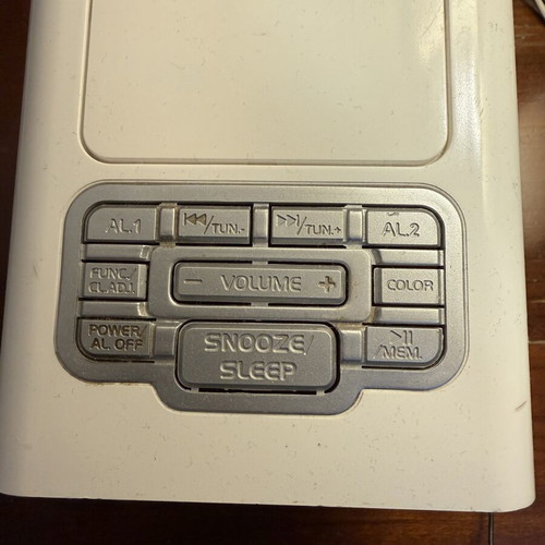 Radio alarm clock and media player F&U CLM1082 used