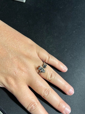 Ring with skulls used