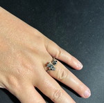 Ring with skulls used