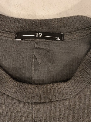 Nineteen αντρικό T-shirt extra large μεταχειρισμένο, γκρι