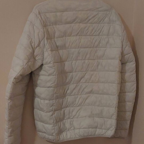Eightyfive white puffer jacket like new, size L
