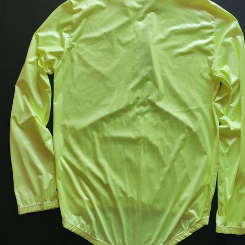 Brunex Swiss Windbreaker Jacket used, XL, yellow