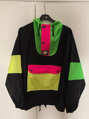 Light jacket L/XL used, colorful psychedelic retro 90s 00s style