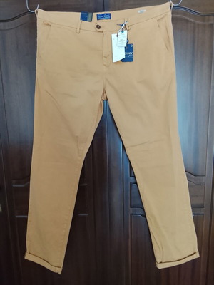 Scinn jeans men's pants new, size XXL-3XL, tobacco color