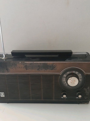 Marc radio used, 1960s vintage for decor or repair