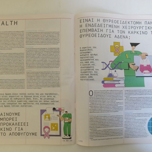 Lifo magazine used, issue 844, Kynodontas feature