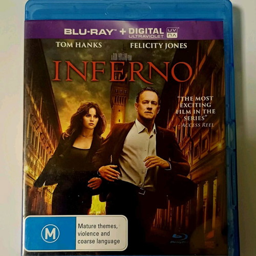 Inferno movie Blu-Ray used with English subtitles