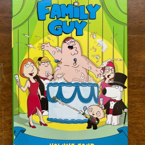 Family Guy DVD Volume Four like new, Region 1, no Greek subtitles