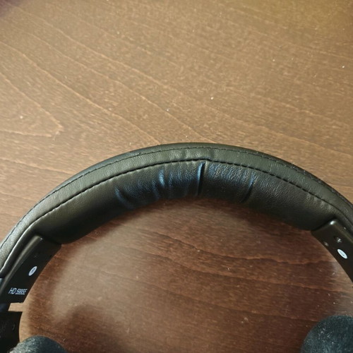 Sennheiser HD 599 wired over ear headphones used, black