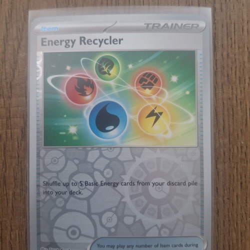 Energy Recycler Pokemon Card new, Destined Rivals 164/182