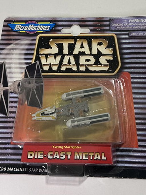 Galoob Micro Machines Star Wars Y-wing Starfighter μεταλλική μινιατούρα