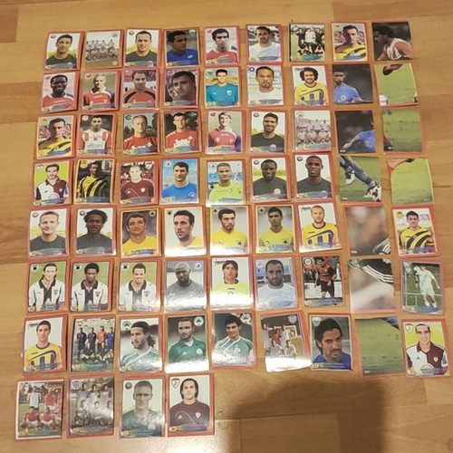 Greek Championship 2009/10 Stickers like new, set of 67
