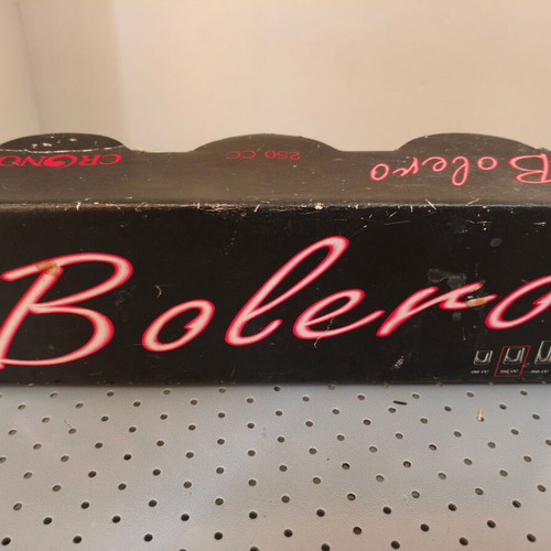 Vintage 1980s Cronos Bolero drinking glasses with oval base, set of 3