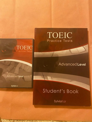 Toeic Practice Tests and CD Advanced Level used Sylvia Kar