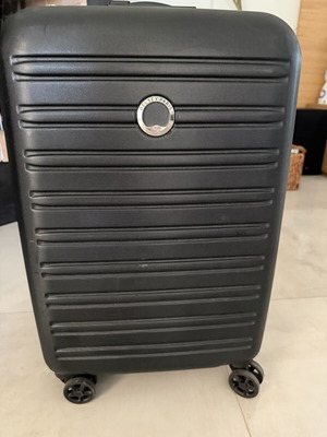 Delsey cabin carry-on suitcase, black