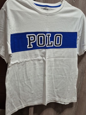 Nike Polo short-sleeve t-shirt for boys, like new, white cotton