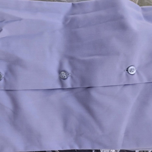 Men's dress shirts new, size L, gray and blue, set of 2