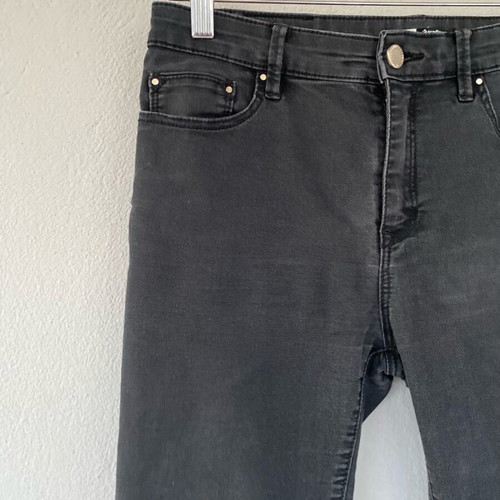 Stradivarius Black Elastic Jeans Like New, Size M to L