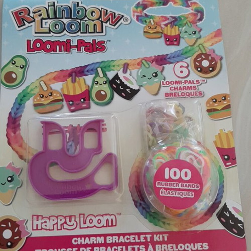 Rainbow Loom Loomi-Pals Charm Bracelet Kit new