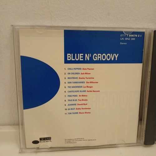 Blue N' Groovy Blue Note connects with the good vibes CD used, jazz