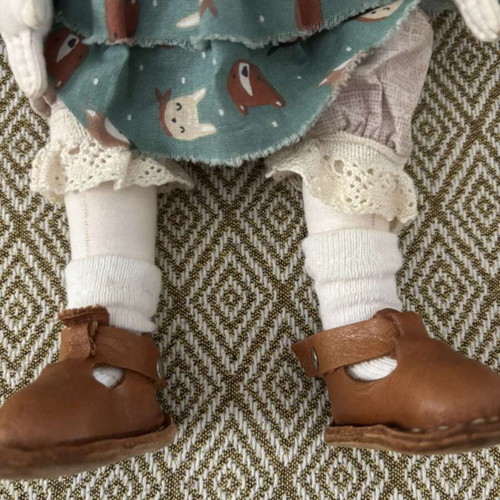 Handmade Fabric Doll like new, art doll with detailed dress
