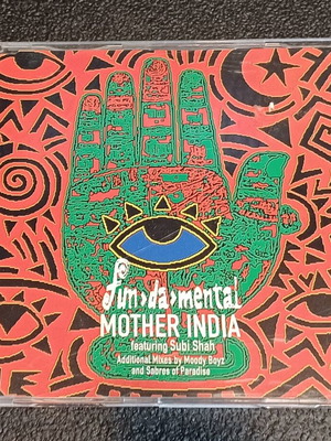 Fun-Da-Mental Mother India CD сингъл употребяван, хип-хоп