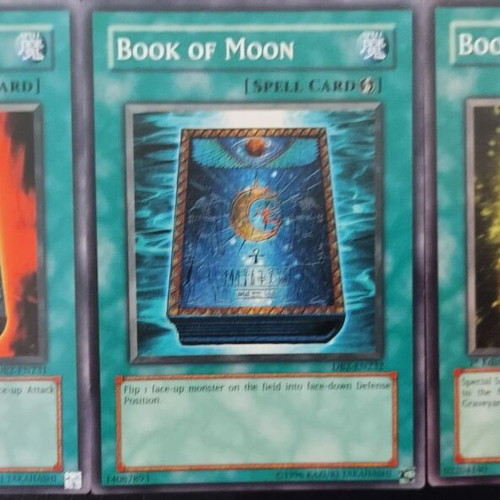 Yu-Gi-Oh! card set Book of Life, Book of Moon, Book of Taiyou new
