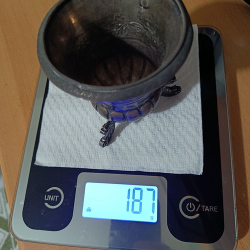 Ottoman Silver Glykodocheio like new