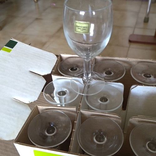 Luminarc Savoie 5 Wine Glasses Set of 12 New