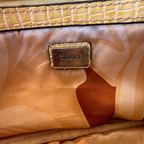 Guess Y2K vintage bag used, yellow handheld