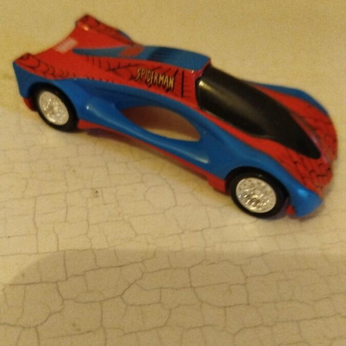 Majorette Spiderman Metal Toy Car Marvel Heroes 2004 like new