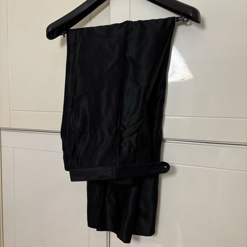 Formal black satin suit No54 like new