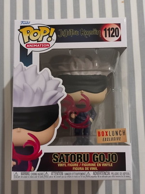 Funko Pop Animation Satoru Gojo 1120 BoxLunch Exclusive new
